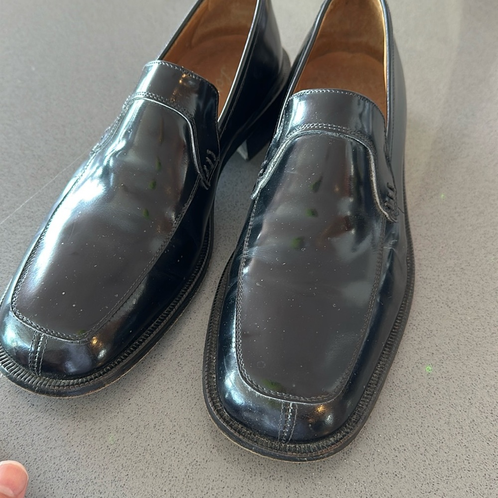 Italian patent leather dress shoes men’s size 42.5